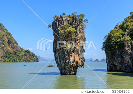 Amazing and beautiful Tapu or James Bond Island, 53984192