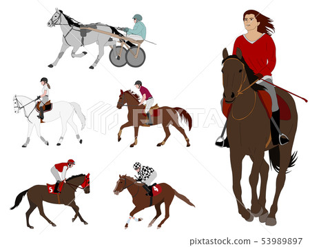 equestrian sports. harness racing, horse 53989897
