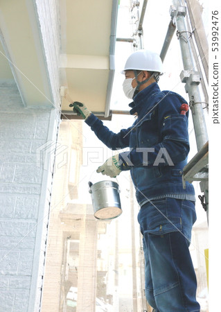 Exterior wall painting Exterior wall painting 53992476