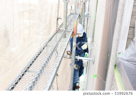 Exterior wall painting Exterior wall painting 53992676