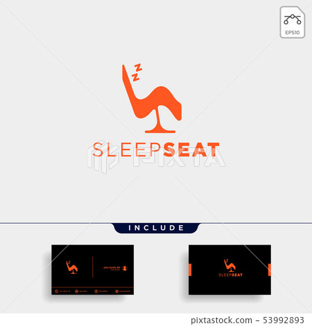 chair relax logo design vector icon element chair relax logo design vector icon element 53992893