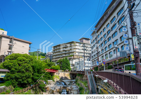 Fresh green Arima hot spring Fresh green Arima hot spring 53994828