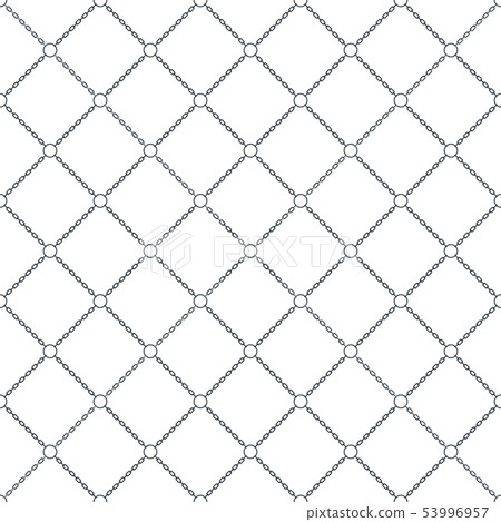 chain seamless pattern background 53996957