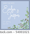 Greeting festive flyer, holiday card, vector. 54001021