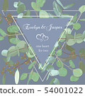 Greeting festive flyer, holiday card, vector. 54001022