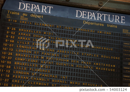 Paris Gare du Nord 54003124