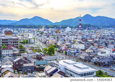 Fukuchiyama城堡的景色 54004063