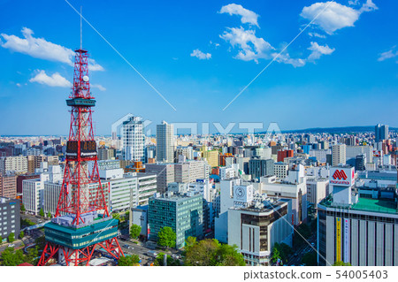 札幌電視塔城市景觀奧運馬拉松 54005403