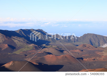 哈萊阿卡拉國家公園的火山口 哈萊阿卡拉國家公園的火山口 54006393