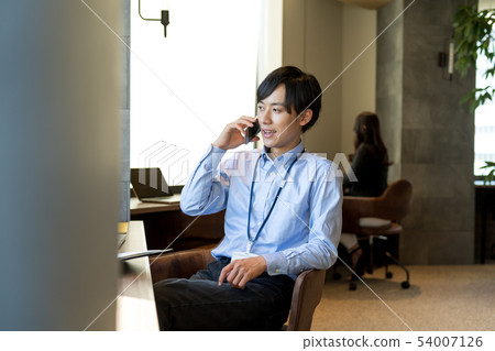 Businessman, office, business image 54007126