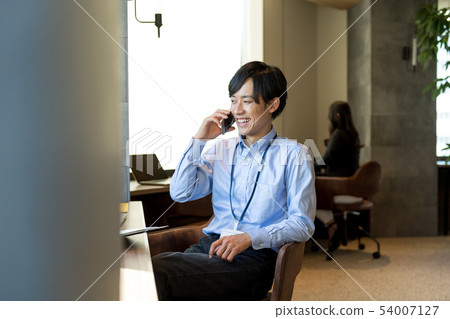 Businessman, office, business image 54007127