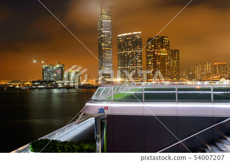 [Hong Kong] Night view of Hong Kong Island 54007207