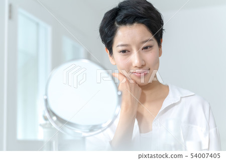 Young woman, beauty image　 54007405