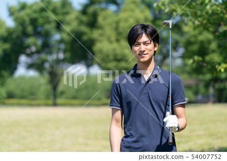 Golf Men Golf Course高爾夫球手圖像 Golf Men Golf Course高爾夫球手圖像 54007752