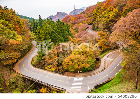 Autumn Usui Pass View from Apt Road 54008290