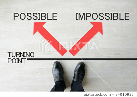 Business image-possible or impossible Business image-possible or impossible 54010955