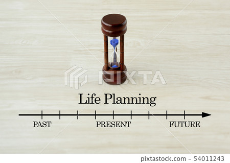 Hourglass and life planning Hourglass and life planning 54011243