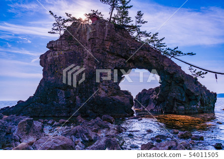 （Ishikawa Pref。）Noto半島裝備岩（Hatagoi） 54011505