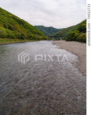Kochi Prefecture Shimantogawa Half House Sink Bridge 54012713