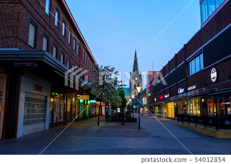 Sweden Halmstad 10pm (Tsukure) Downtown cityscape 2019/5/24 taken Sweden Halmstad 10pm (Tsukure) Downtown cityscape 2019/5/24 taken 54012854