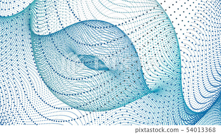 CG particle twisting ball sheet CG particle twisting ball sheet 54013368