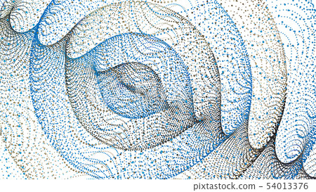 CG particle twisting ball sheet CG particle twisting ball sheet 54013376