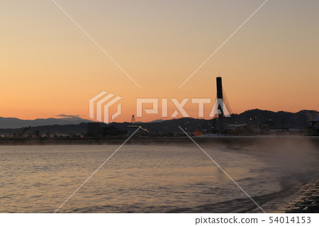 Himi coast of morning glow Himi coast of morning glow 54014153