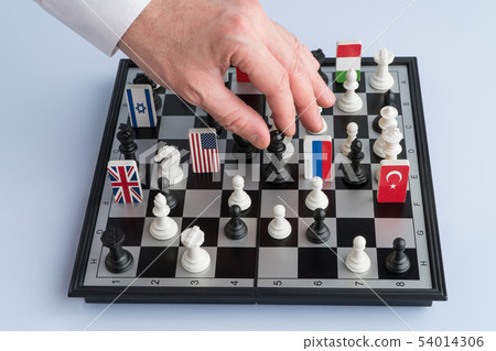 chessboard with flags of countries chessboard with flags of countries 54014306