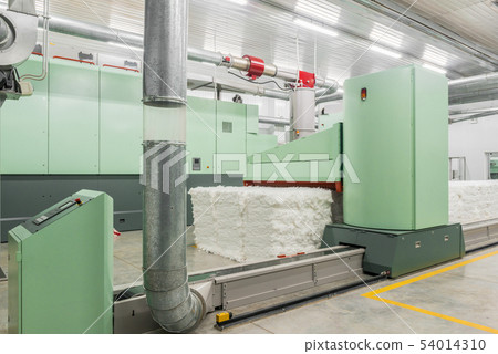 carding machine in textile factory 54014310