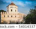 Pom Phra Sumen (Phra Sumen Fort) with blue sky 54014337
