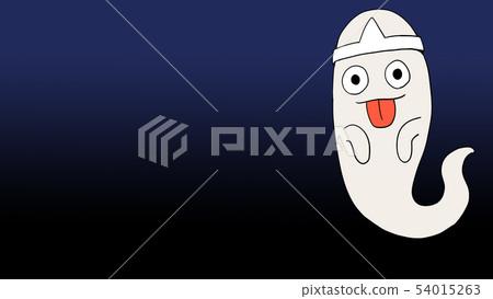 Yurei Ghost Cute Night Background 54015263