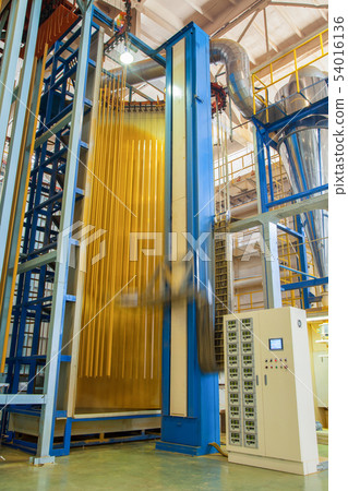 production of aluminum profiles for windows and 54016136