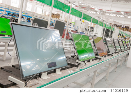 line conveyor assembly televisions 54016139