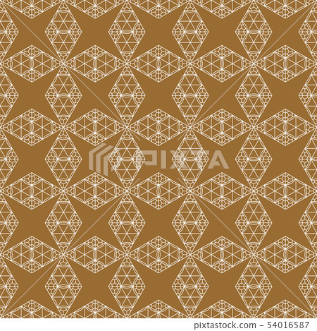 Seamless traditional Japanese ornament.Golden Seamless traditional Japanese ornament.Golden 54016587