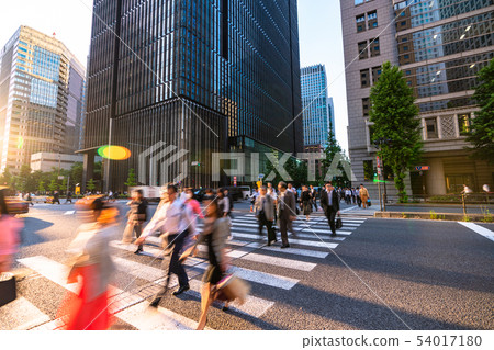 《東京》大手町，商人回國 54017180