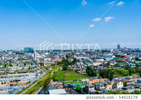 神奈川縣相模原市的住宅區 54018178