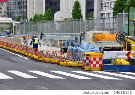 Road Construction Site 54018198