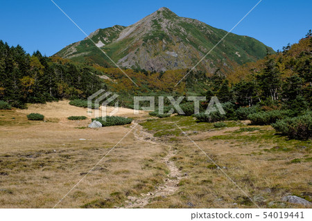 南阿爾卑斯山Kamikawachidake（從Chausudake地區看） 54019441