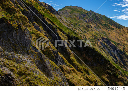 南阿爾卑斯山Kamikawachidake(從Seipira山徑方向看) 南阿爾卑斯山Kamikawachidake(從Seipira山徑方向看) 54019445