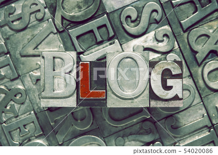 blog word metallic blog word metallic 54020086