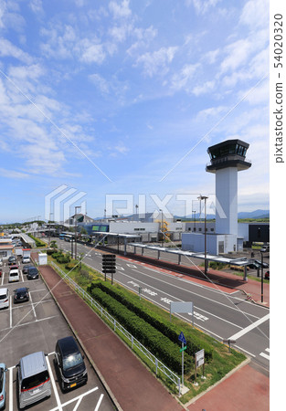 高松機場航站樓,控制塔,停車場 高松機場航站樓,控制塔,停車場 54020320