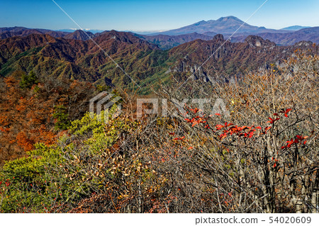 Urayoshii and Mt. Asama seen from Mt. 54020609