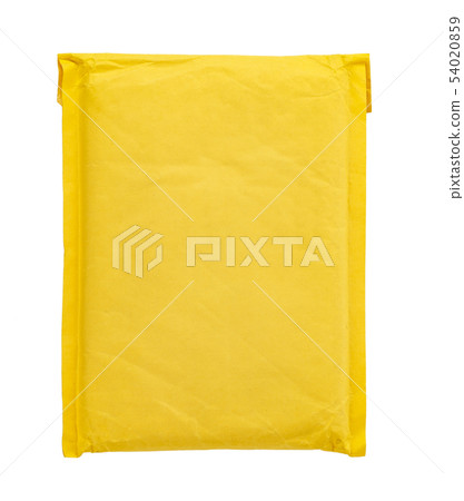 yellow mail package yellow mail package 54020859