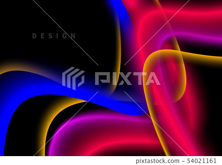 Abstract smooth vector background - Stock Illustration [54021161] - PIXTA