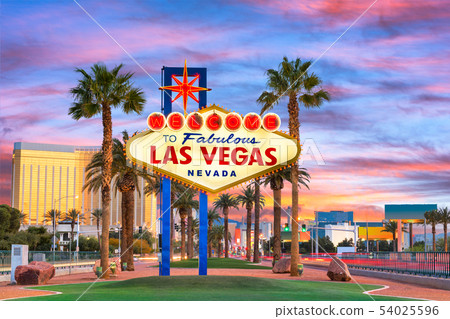 Las Vegas Welcome Sign Las Vegas Welcome Sign 54025596