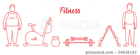 Healthy lifestyle Men involved in sports. Healthy lifestyle Men involved in sports. 54026193