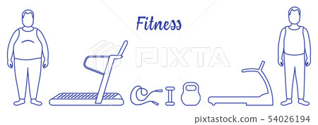 Healthy lifestyle Men involved in sports. 54026194