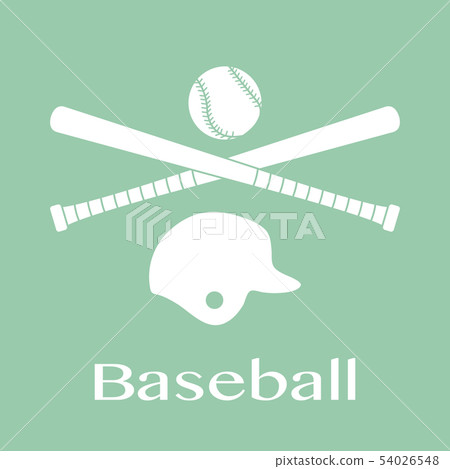 Baseball bats, ball, helmet Vector illustration Baseball bats, ball, helmet Vector illustration 54026548