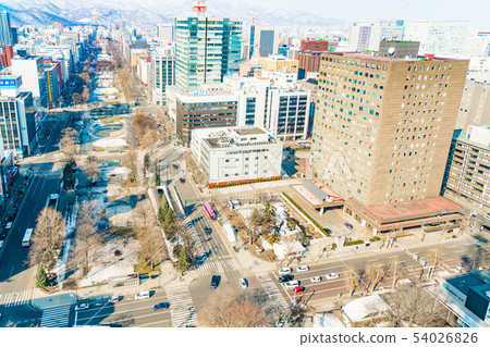 [Hokkaido] Urban landscape 54026826