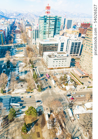 [Hokkaido] Urban landscape 54026827